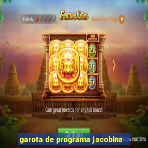 garota de programa jacobina